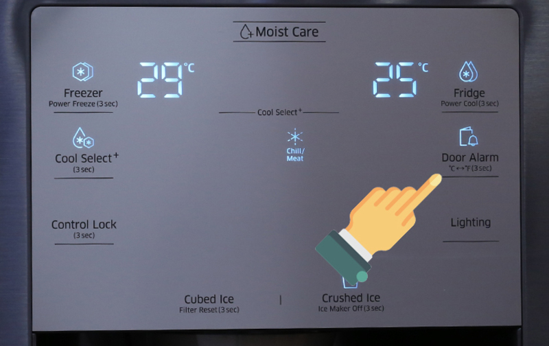 Cách test lỗi tủ lạnh Samsung Inverter và nhận biết mã lỗi chính xác